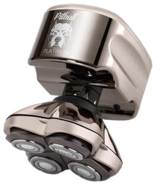 Pitbull Platinum Pro – elektrischer elektro rasierer für männer | nass- und trocken rasur