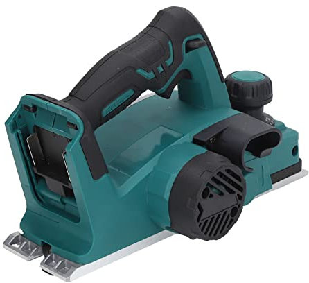 Cepilladora Eléctrica Inalámbrica De Fácil Extracción De Virutas, Cepillo Manual Con Agarre Suave, 18V, 12000RPM, Fácil Extracción De Virutas