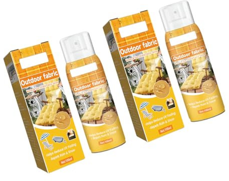 SANRLO Spray impermeabilizzante e rinfrescante, 100 ml, per tessuti esterni, mantiene fresco impermeabilizzazione e protezione solare