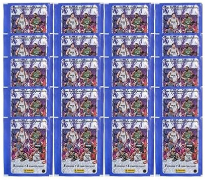 Panini NBA Basketball Saison 2024/25 Sticker & Cards - 20x Stickertüten