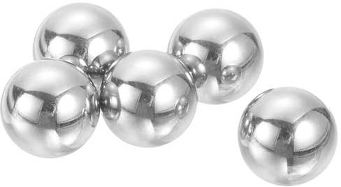 QUARKZMAN 5 st kullager stålkulor 15 mm 304 rostfritt stål G100 precisionsmetallkulor för lager cyklar