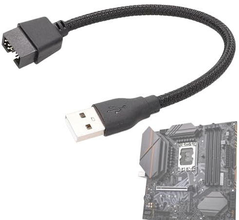 Genérico DB9 till USB-konverterkabel – tänd koppar, 14 x 10 x 2 cm