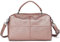 VASCHY Crossbody Bag for Women, Fashion Vegan Leather Ladies Handbag with Top Handle Convertible Small Satchel Handbags & Shoulder Bags for Women with Shoulder Bag and Multi Pockets (Rose Gold)