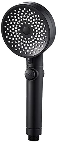CCKUHN Ducha de Mano con Cabezal de Ducha Tipo Lluvia de Alta presión, Cabezal de Ducha, Cabezal de Ducha Fijo Tipo Lluvia de Alta presión, Ducha de Mano con Ventilador Turbo, Ducha de ba
