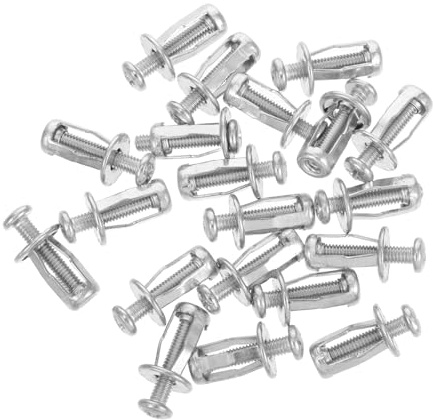 DIYEAH 20 Pezzi Ancoraggi Per Porte Extra Corte Per Cartongesso Kit Di Bulloni Per Fissaggio Su Pareti Cave Bulloni Di Ancoraggio Per Impieghi Gravosi Elementi Di Fissaggio Per Pareti