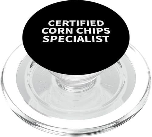 Vêtements de copeaux de maïs – Design Amusant de Chips Fantaisie PopSockets PopGrip pour MagSafe