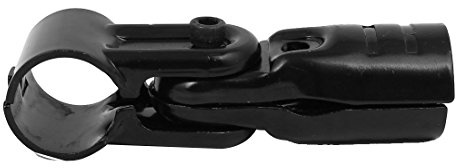 sourcingmap® 28 mm diameter metall dubbel port flyttbar lean rör anslutning rörklämma klämma