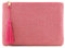 Otto Angelino Damen Otto102 Clutch, Rosa Schachbrett Stich, Einheitsgröße EU