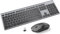 JOYACCESS Rechargeable Wireless Keyboard and Mouse Set, J Wireless Keyboard Mouse with 500mAh Batteries, Portable Slim,2.4Ghz, Silent Ergonomic Mouse for PC/Laptop/Smart TV/Mac/Computer-Black+Gray