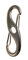 ARBO-INOX - Doppelkarabiner - Schnapphaken - Edelstahl A4 - S-Form (110mm)