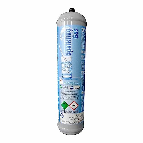 TermoidraulicaRV 1 bouteille CO2 600 g. jetable Attache M11 x 1 pour réfrigérateurs et gasateurs d'eau et jetables.