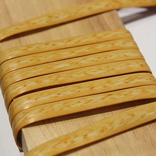 uyeoco Rotin Tissé en Plastique, Matériaux De Réparation en Osier Osier Synthétique 500g 70m Kit De Réparation pour Meubles De Jardin, Terrasse, Banc, Chaise, Table (Color : A, Size : 8mm)