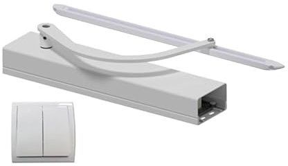 Slid'Up MW100 Elektrischer Fensterladen weiß für 1 Flügel, bis 80 cm Breite