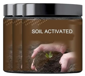 Soil Activator, Soil Activated Treasure, Loosens The Soil & Improved Fertilizer Efficiency, Soil Amendments, Plant Flower Fertilizer Activator (3pcs)