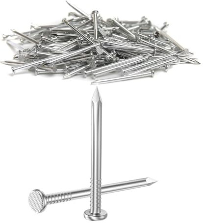 50Pcs 16mm Nails, Nails for Wood, Nails for Hanging Pictures, DIY and Crafts, Woodwork, Use on Plaster & Wood