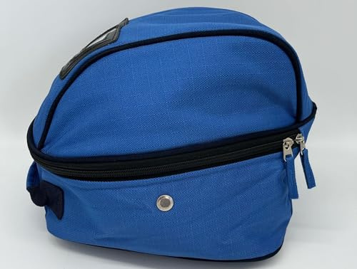 Ruggles Riding Hat/Helmet Carry Bag | Perfect for Storing or Transport Keeping Riding Hat in Pristine Condition (Light Delft Blue)
