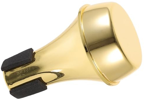 BESPORTBLE Silenciador para Trompeta Mini de Abs Práctica Duradero y Ligero Amortiguador de Sonido para Músicos Casa Accesorio de Reducción de Volumen Elegante y Compacto