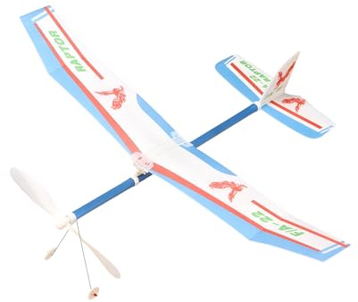 Fbinys gummibandflygplan leksaksflygplan | Gummimotorglidare för barn, vuxna, studenter, utomhus, sport, camping, trädgård