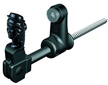 Arrêt de volet bergère à visser - Noir