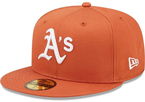 New Era 59Fifty Fitted Cap - Oakland Athletics Rust - 7 1/2