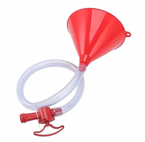 TREGOO Trichter Beer Funnel Beer Tube and Funnel Food Grade with Valve for Beach Entertainment
