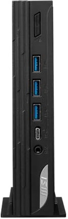 msi Pro DP10 Barebones Mini PC: Intel Core i5-1340P, WiFi 6E, BT 5.2, Thunderbolt Type-C, Dual Display, Energy Efficient, Black: 13M-021BUS