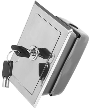 DIYEAH Box Door Switch Manual Box for Electric Rolling Shutter Durable Security Lock Mechanism with Keys User Friendly Design for Easy Operation and Enhanced Safety