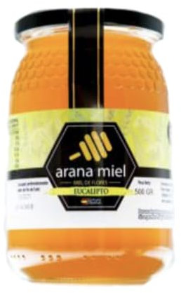 Miel pura de abeja. Miel de Eucalipto en formato de 500gr. Sabor fuerte e inconfundible, con un dulzor persistente que se mezcla con su carácter amaderado, muchas propiedades aportan su consumo diario