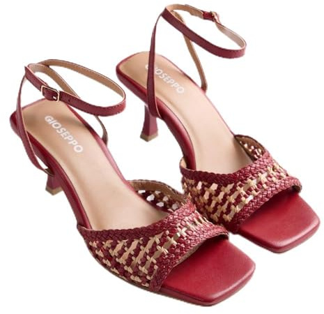 GIOSEPPO Kajiado T-Strap da donna, rosso, 37