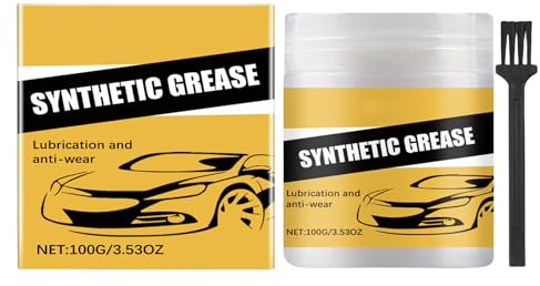 Lubrifiant Polyvalent, Graisse Automobile 100 G Pour Voitures, Garages, Charnières De Porte, Chaînes De Remorque, Entretien Industriel Et Domestique, Graisse Longue Durée Pour Applications Automobiles