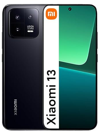 Xiaomi 13 Smartphone 8+256 GB sin contrato teléfono móvil Leica Triple 50 MP cámara 6.36 pulgadas Pro HDR pantalla Snapdragon 8 Gen 2 procesador Dual SIM MIUI 14, negro