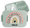 Kinder Bento Box Midi Lunchbox für Mepal Bentobox - Boho Regenbogen Rainbow - 900 ml - Sage Grün - geschenke kindergarten brotdose mädchen schule personalisierte schulkind name bento-lunchbox