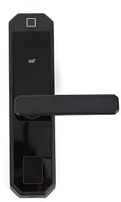 Fingerabdruck Smart Türschlösser,Elektronischer Türschloss Fingerabdruck Sperre Door Locks Mit Einsteckschloss, Fingerabdruck, 2 Schlüssel, 2 IC-Karte