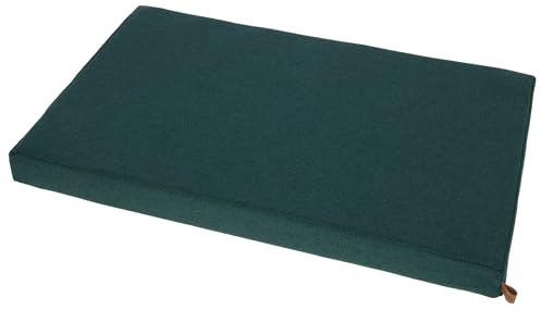 Kerbl Pet Materasso in Memory Foam Oliver, per Cani con Problemi articolari, Ortopedico, Rivestimento Lavabile, Made in Italy, Verde Inglese,100 x 60 x 8 cm