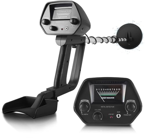 Metalldetektor,Gold Detektor,Ip68 Waterproof,78 Cm-107Cm Höhenanpassung,Hohe Genauigkeit,Anti Interferenz,Metalldetektor Profi Für Erwachsene Und Kinder