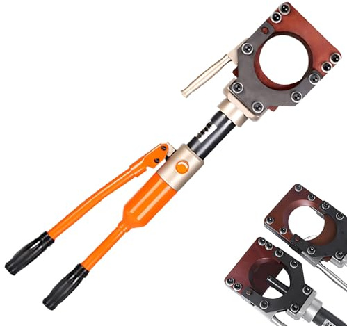 WEICNE Cesoia per Cavi per Impieghi Gravosi, Utensile per Il Taglio di Fili Elettrici, Cesoia Idraulica per Cavi in ​​Alluminio E Corazzati，Forza di Taglio 7t/8t/8t/10t CPC-85
