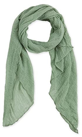 Hadley Wren Damen Insektenschutz-Schal, durchsichtig, leicht, Vintage-Stil, für den Sommer, Klassischer Salbei, Einheitsgröße