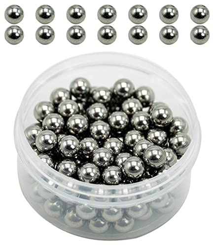 SZXMDKH Paint Agitator Balls for Model Acrylic Set, 120 Pcs Mixer, Stainless Steel Mixing Balls, 5.5mm/0.22inch