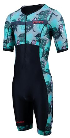 Zone3 Activate+ Tribal Rush Short Sleeve Trisuit S