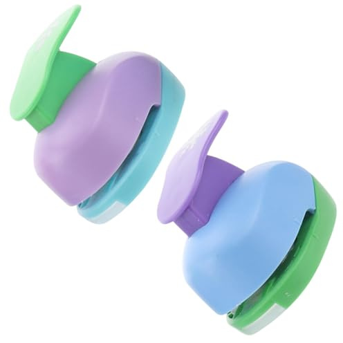 ZUNOXAZ 2 pièces Perforatrices Papier DIY pour Loisirs Créatifs Décoratifs Robustes pour Cartes et Scrapbooking Outils Puncher à Motifs Variés Lot de Styles Aléatoires