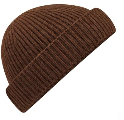 Beechfield - Harbour Beanie - Shallow Crown - Walnut