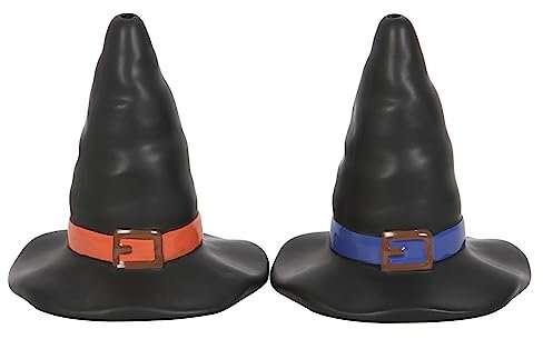 Kitchen Magic: Witch Hat Salt & Pepper Shakers - Food Safe, Perfect for Halloween Events, Conversation Piece
