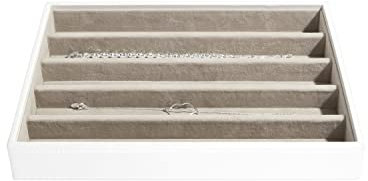 Stackers White Classic Medium Jewellery Box Necklace Layer