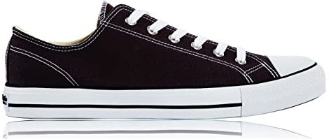 Soul Cal Canvas Low Mens Trainers Black 10 (45)