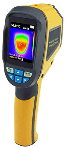 Thermal imaging camera 60x60 infrared thermal imager 3600 pixel temperature emissivity tester heat detection for medical, industrial, agricultural, automotive use