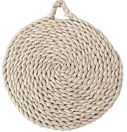 Acan Salvamantel Trenzado de Mimbre con asa de 25 cm