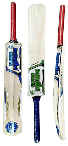 Kalindri Sports Bate de críquet, 82 cm, tamaño H, sauce popular, tamaño Power Series Academy, edades de 10-15 hasta 175 cm