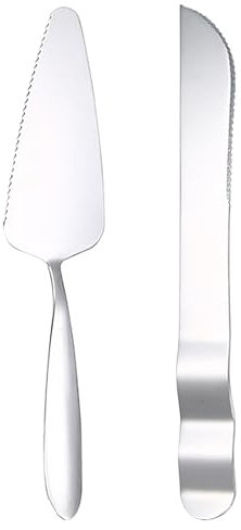 WOLMIK Paletta per torte, in acciaio inox, 20 cm, ideale anche come sollevatore per lasagna, sollevatore per pizza, lavabile in lavastoviglie