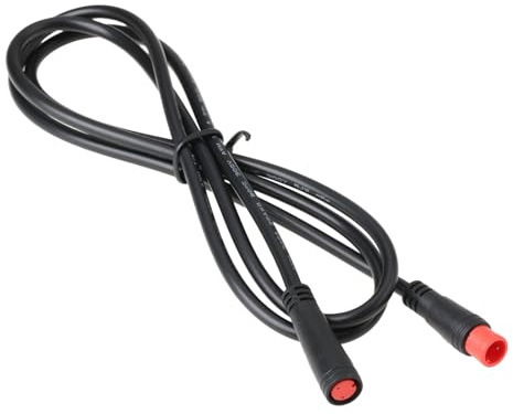 YINETTECH Cable de Extensión Impermeable de 2 Pines para Luces Y Acelerador de Bicicleta Eléctrica Compatible con Bafang 52 V 48 V Y 36 V