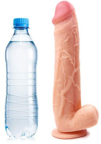 Luxiuhua 2019 Underbar gåva ultra-realistisk mjuk och flexibel kvinnlig senior bagle avslappnande hemlig förpackning – 32 cm (färg: beige)